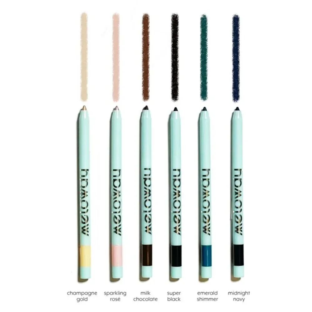 NIB MELOWAY MAKEUP Meloliner Waterproof Gel Eyeliner Pencil - Champagne Gold